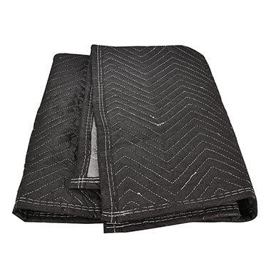 Black Grey Non Woven Fabric Moving Pad